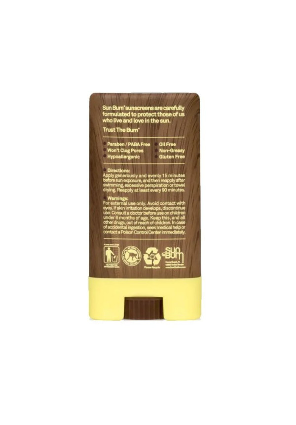 Crema solar Sun Bum Original Face Stick Spf 30 13 g.