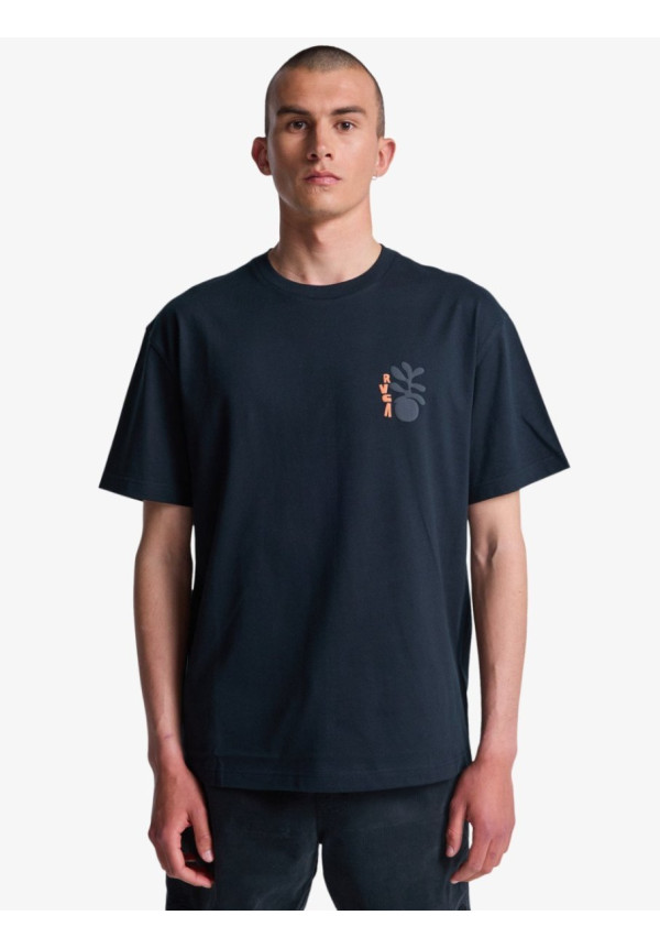 Cut Out Camiseta de manga corta Negro Hombre