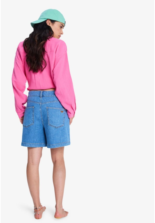 Island Hopper High Surf Wash - Short vaquero para mujer