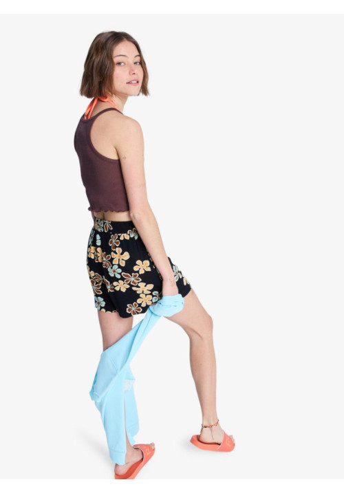 Lekeitio Break Short de Playa Negro Mujer