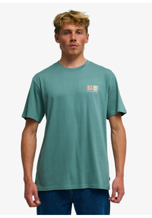 Surge Camiseta de manga corta Verde Hombre