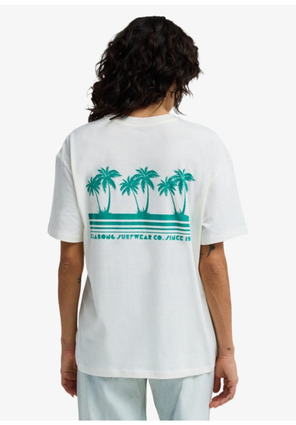 My Beach Club Camiseta de manga corta Blanco Mujer