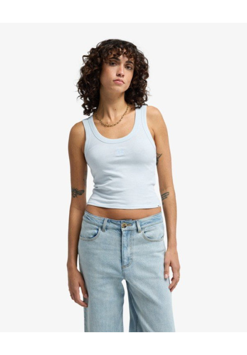 Rerun Camiseta sin mangas Azul Mujer