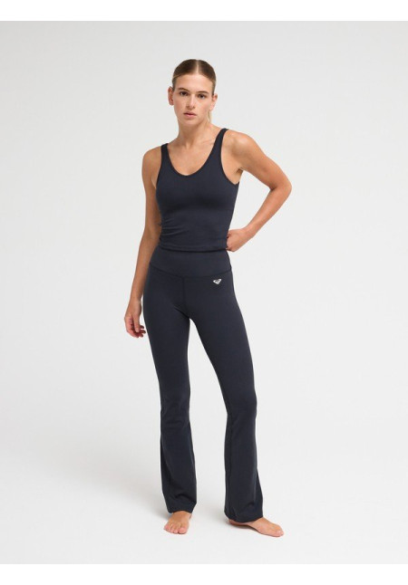 Heart Into It Boot Leg Pantalón de entrenamiento Negro Mujer
