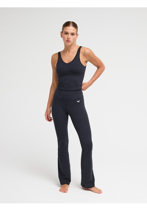 Heart Into It Boot Leg Pantalón de entrenamiento Negro Mujer
