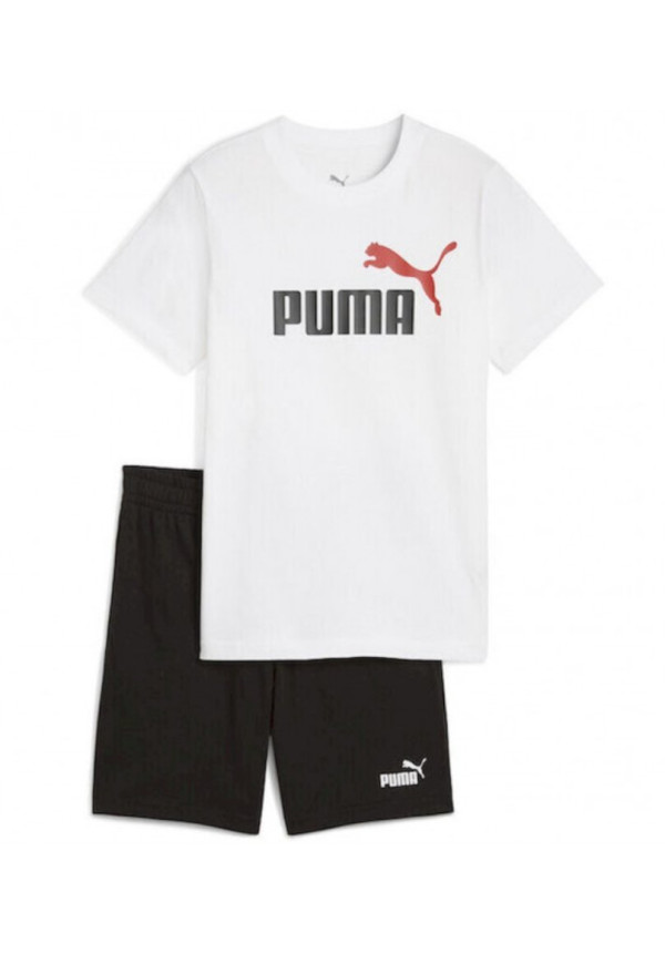 ESS 2 COLOR No. 1 Logo Tee and Shorts Set B