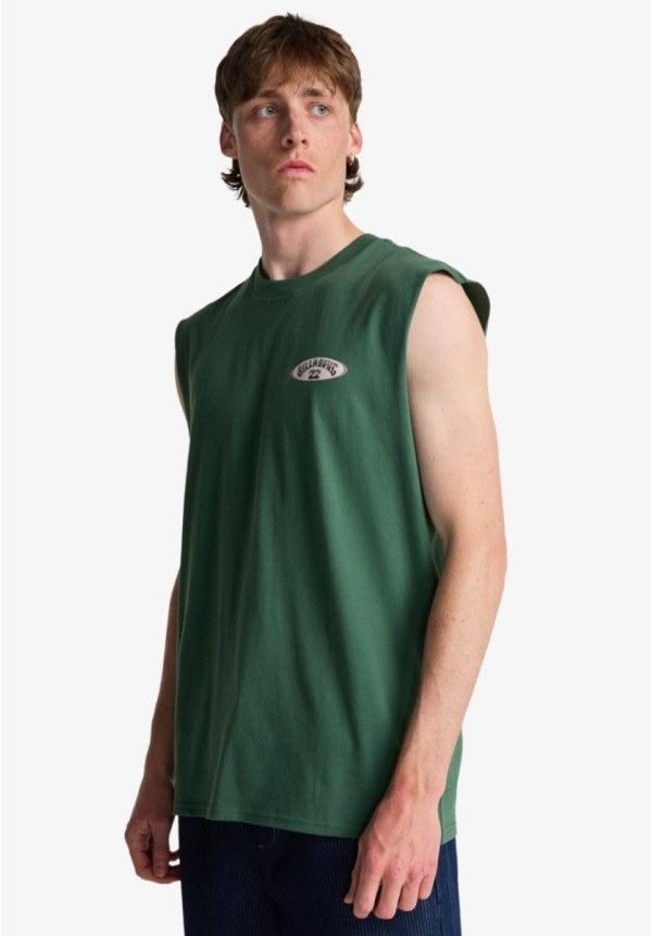 Re Issue Camiseta sin mangas Verde Hombre