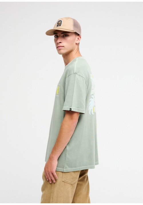 Evo Vibes Camiseta de manga corta Verde Hombre