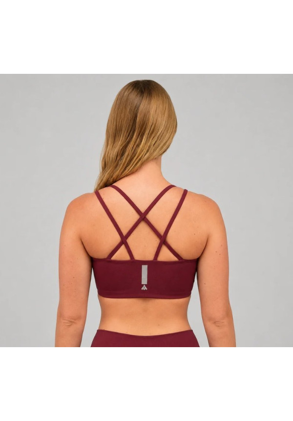 Short Top Cross BURGUNDY