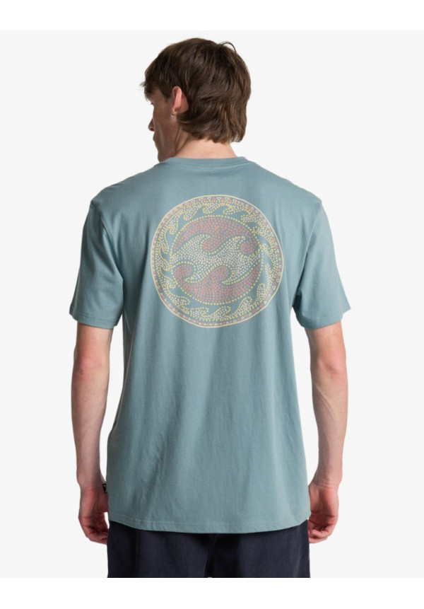 Crayon Wave - Camiseta de manga corta para hombre