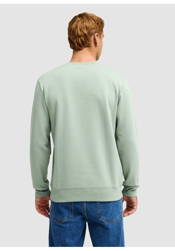 Quicksilver Basic Sweatshirt in Iceberg Green