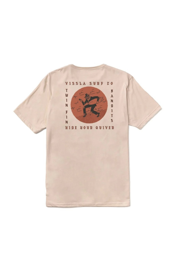  Camiseta Vissla Bandit Para Hombre