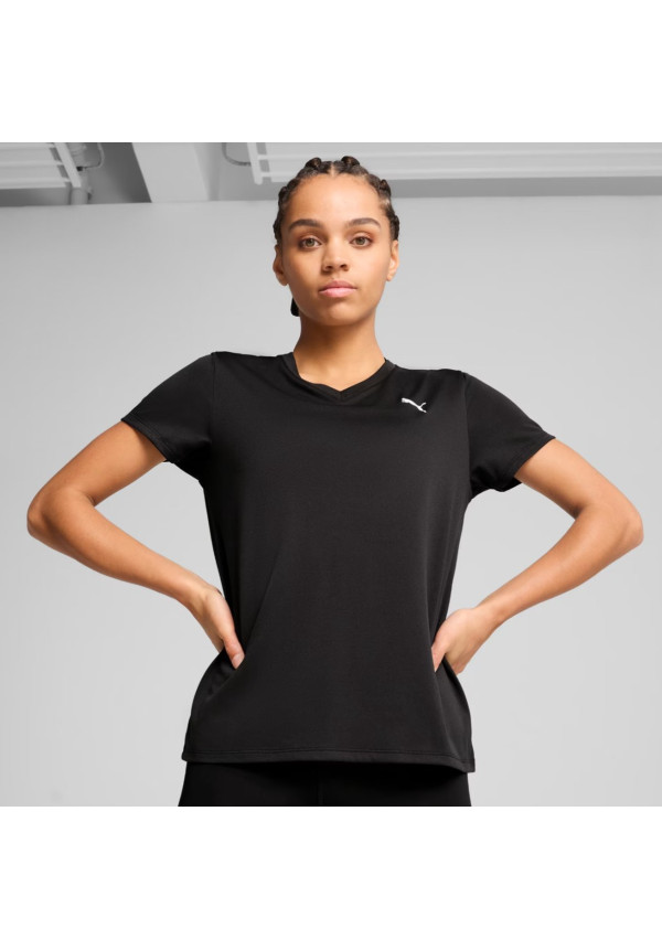 Camiseta cuello de pico Train All Day Essentials para mujer