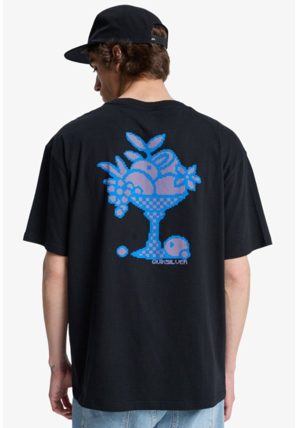 EV Glass Of Camiseta de manga corta Negro Hombre