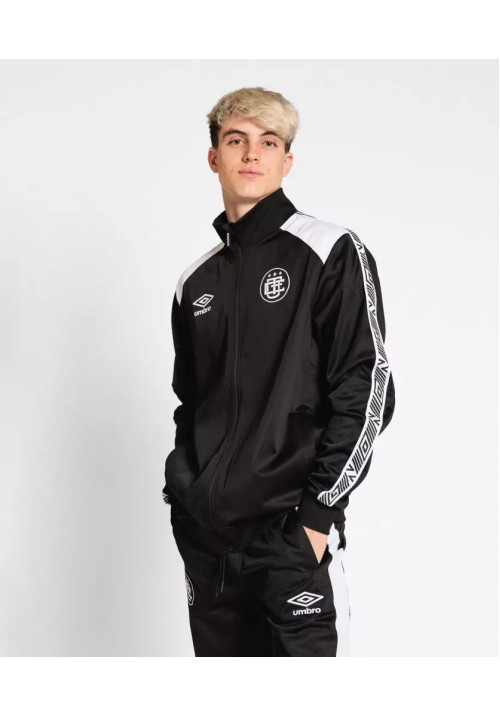 Chaqueta Umbro RFT jacket Black / Dark Gull Gray / White