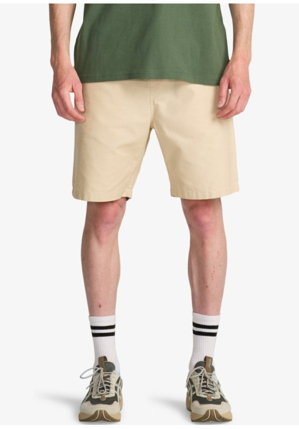 Larry Linen - Short de cintura elástica para hombre