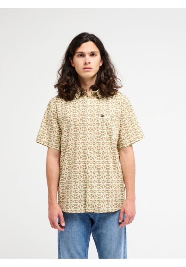 Apero Classic Camisa de Manga Corta Blanco Hombre