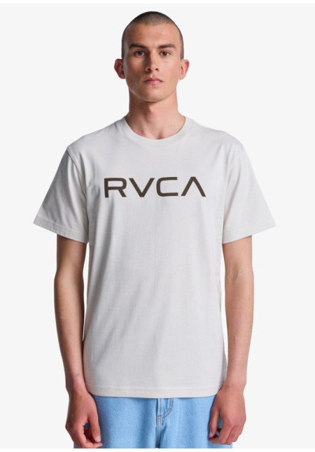 Big RVCA Camiseta de manga corta Beige hombre