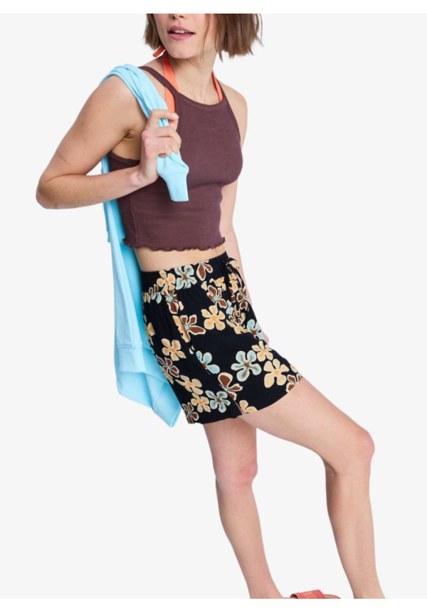 Lekeitio Break Short de Playa Negro Mujer