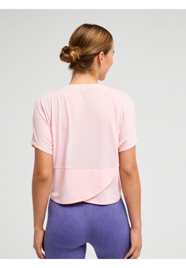 Everyday Flow Camiseta técnica de manga corta Rosa Mujer