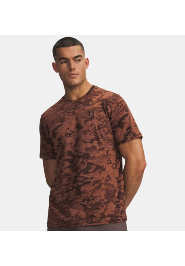 UA ABC Camo Camiseta de manga corta para hombre