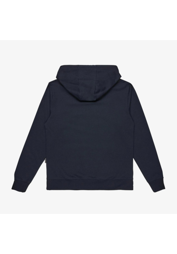 Basic Sudadera con capucha Azul hombre