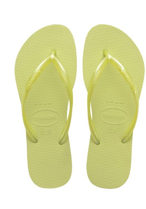 Chanclas Mujer Hav. Slim Matcha Green 412 Havaianas Verde Lima