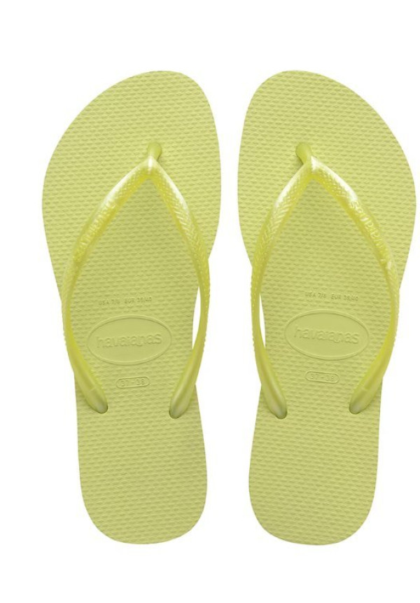 Chanclas Mujer Hav. Slim Matcha Green 412 Havaianas Verde Lima