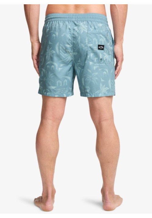 Vacay Layback Short de Natación Blanco Hombre
