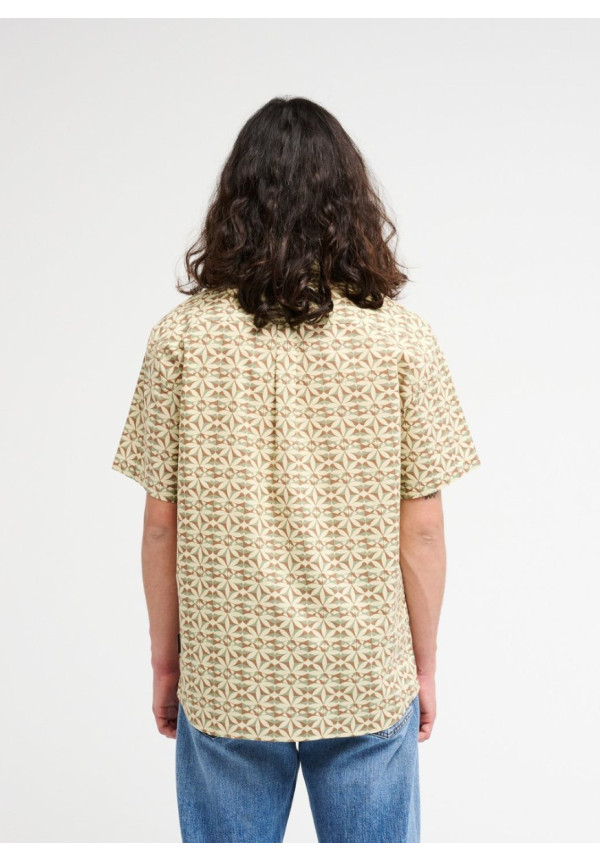 Apero Classic Camisa de Manga Corta Blanco Hombre