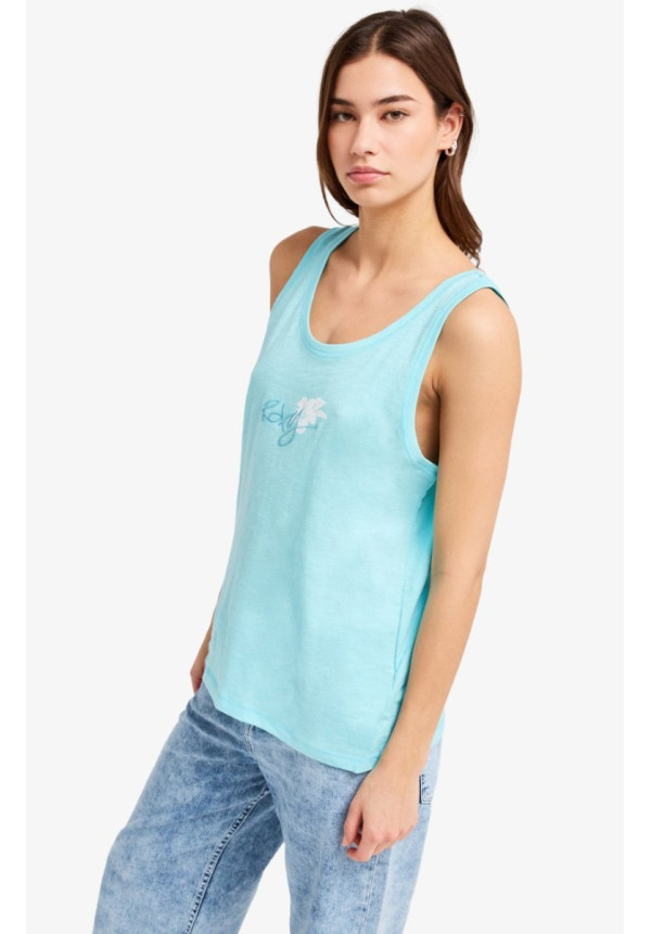 Dream Oasis Camiseta sin mangas Azul Mujer