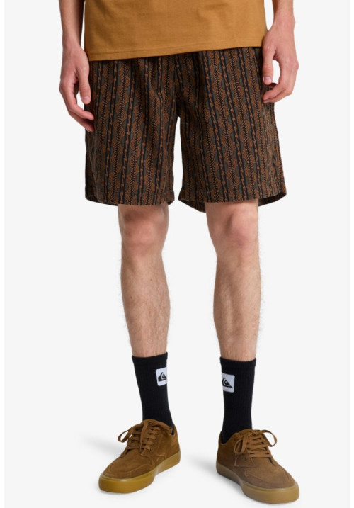 Taxer Jacquard Horizons Short de cintura elástica Negro Hombre