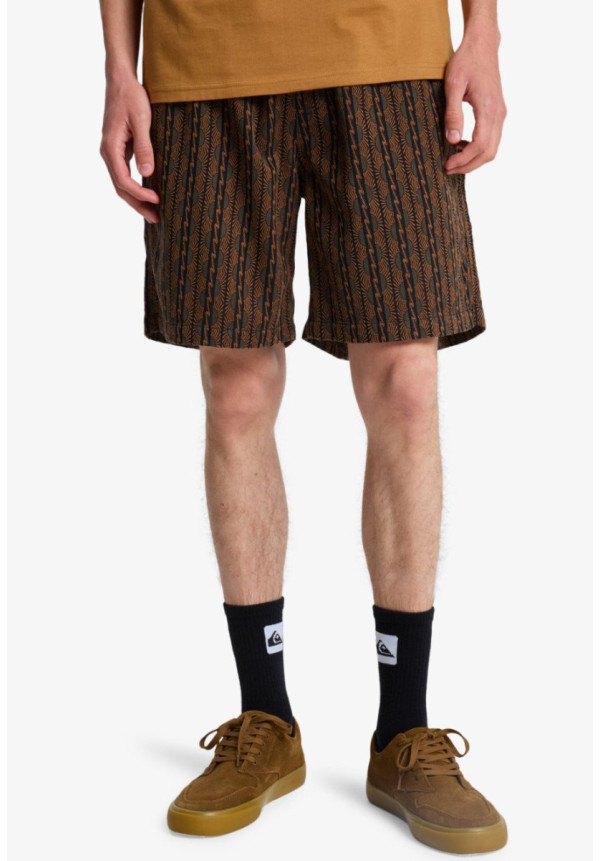 Taxer Jacquard Horizons Short de cintura elástica Negro Hombre