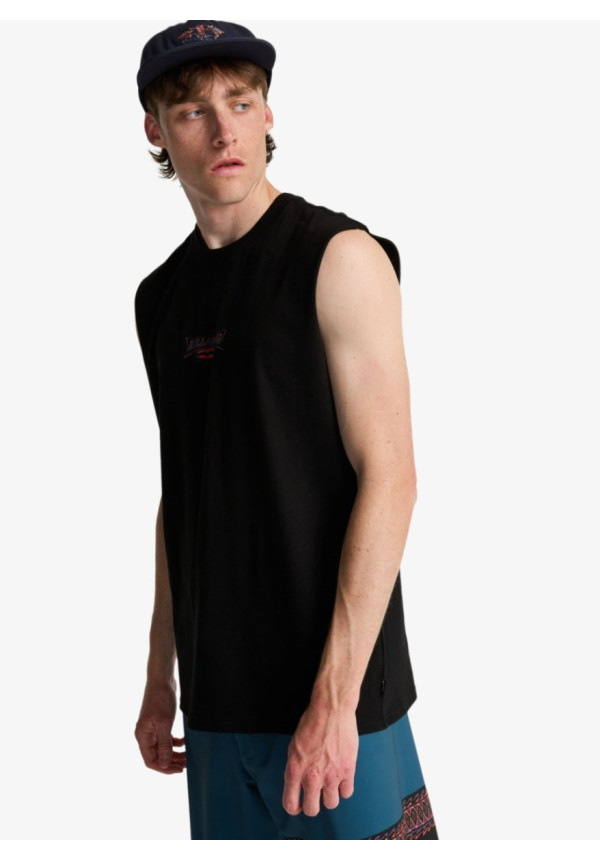 Since 73 Burleigh Camiseta de estilo atlético Negro Hombre