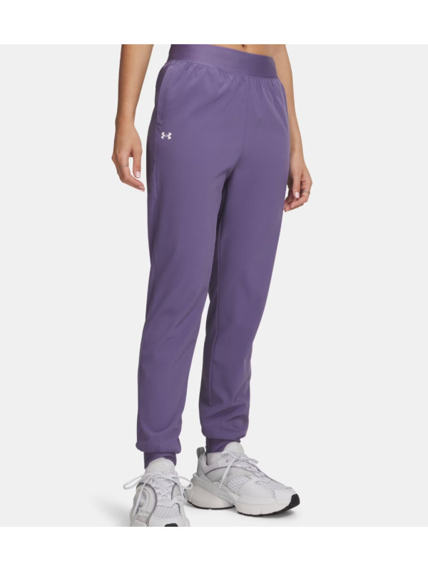 Pantalón UA Rival High-Rise Woven para mujer