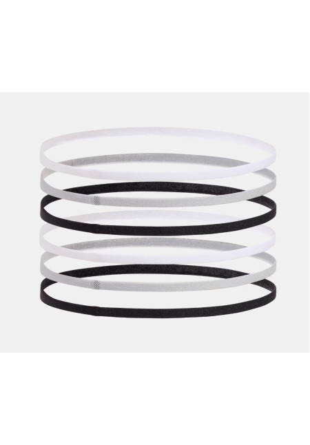 UA Mini Elastic Cintas para el pelo para mujer - Paquete de 6