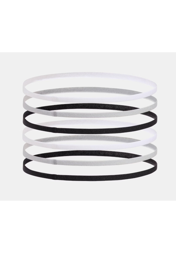 UA Mini Elastic Cintas para el pelo para mujer - Paquete de 6