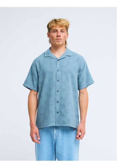 Ty Williams Carry On Camisa de manga corta Azul Hombre