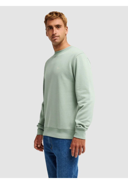 Quicksilver Basic Sweatshirt in Iceberg Green