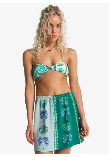 Vacation Dreams - Falda con cintura elástica para mujer