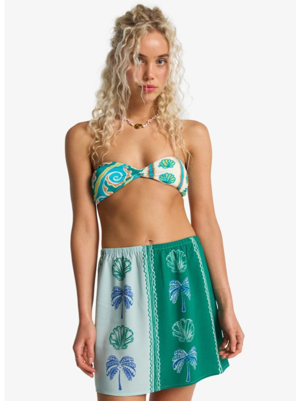 Vacation Dreams - Falda con cintura elástica para mujer