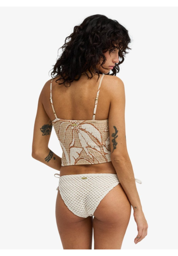 Tropic Breeze - Top fruncido con tirantes para mujer