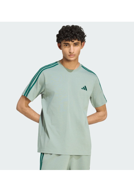 Essentials 3-Stripes Single Jersey Left Chest Branded T-Shirt