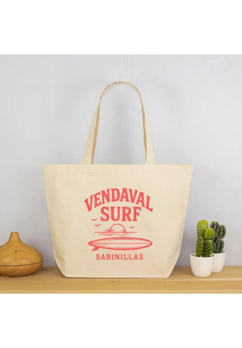 Tote Bag Vendaval Surf Coral