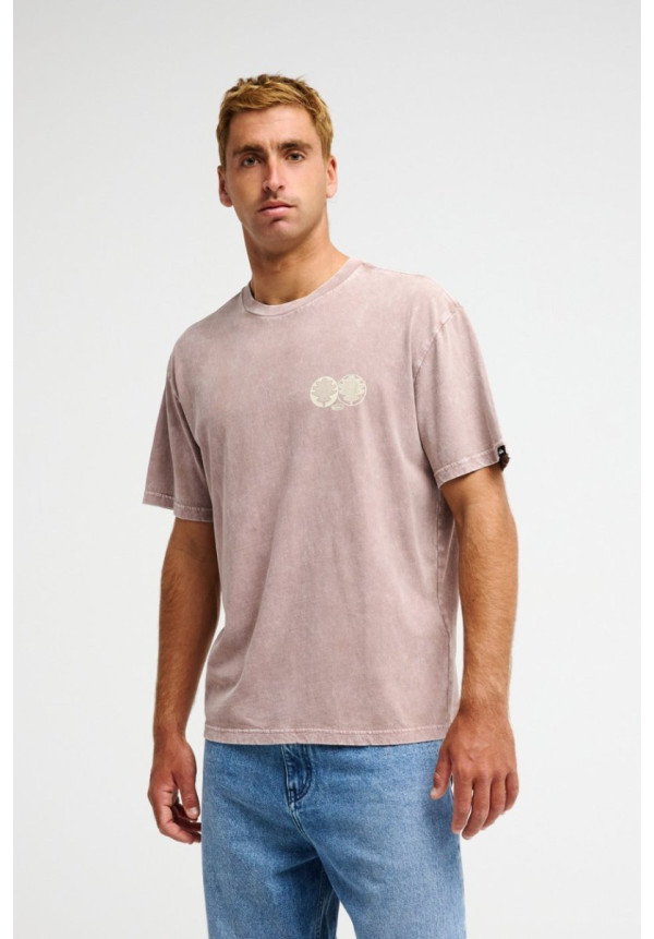 Balance Camiseta de manga corta Marrón Hombre