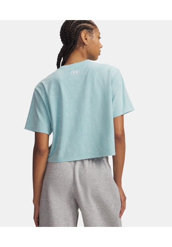 UA Rival Boxy Wash Camiseta para mujer