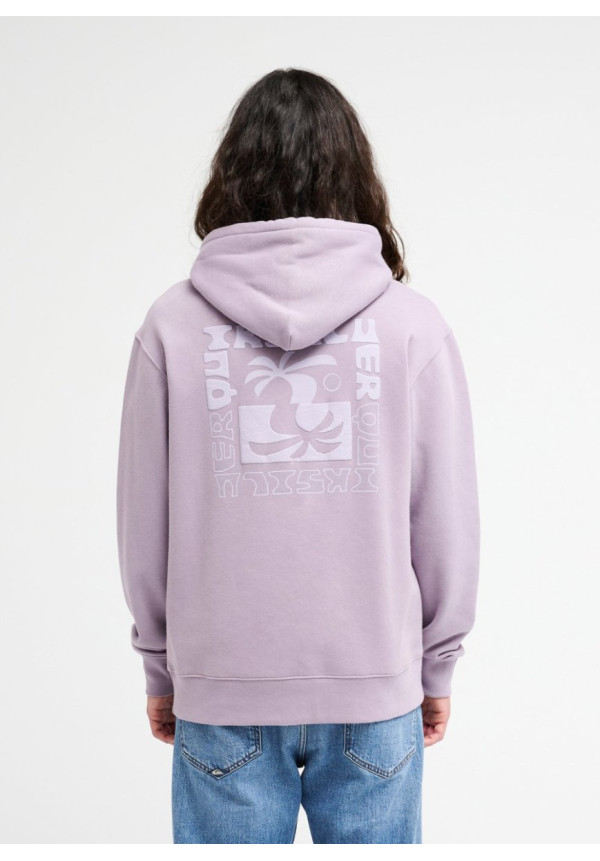Salt Water Palm Rise Sudadera con capucha Morado Hombre