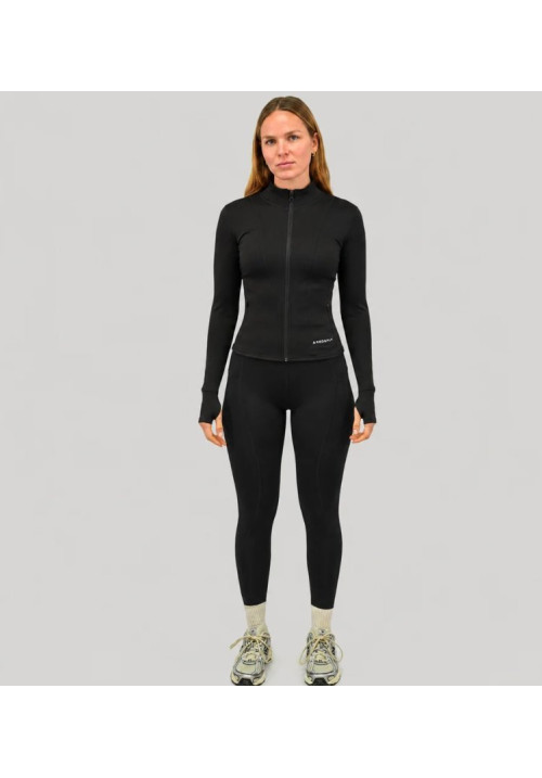 Light Sweat Jacket Woman BLACK
