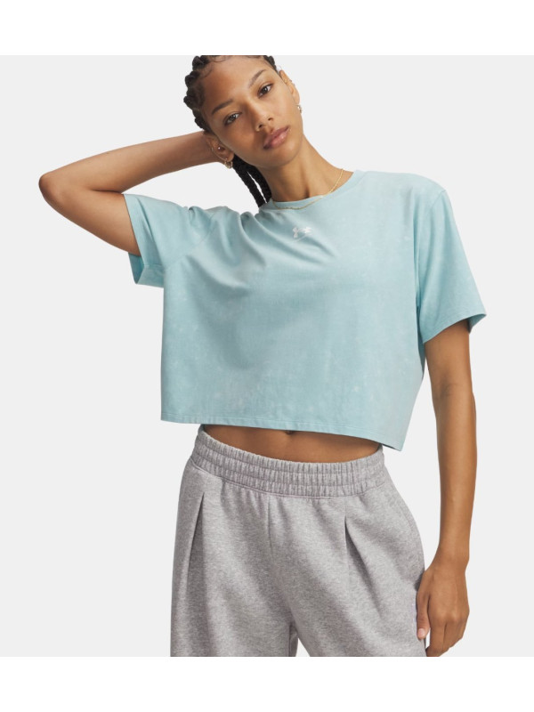 UA Rival Boxy Wash Camiseta para mujer