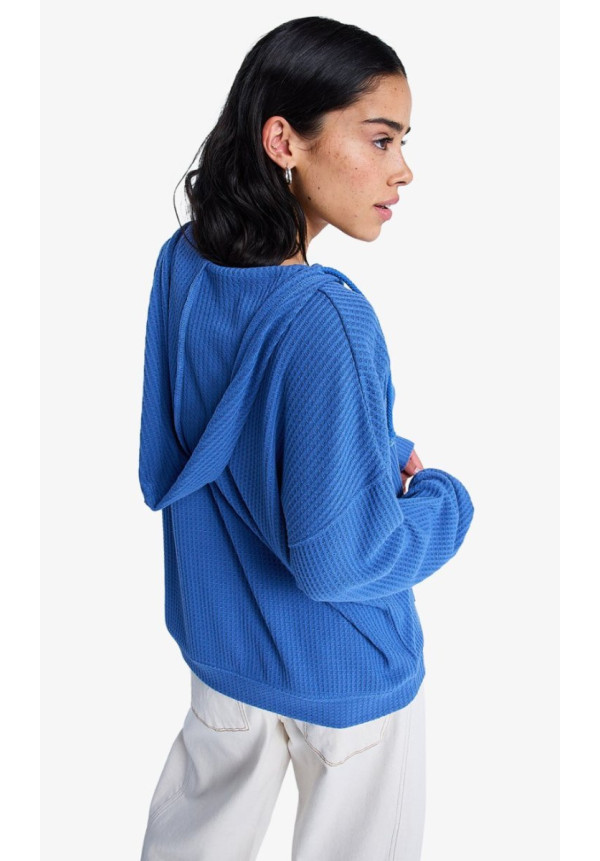 Ocean Drive - Sudadera oversize con capucha para mujer